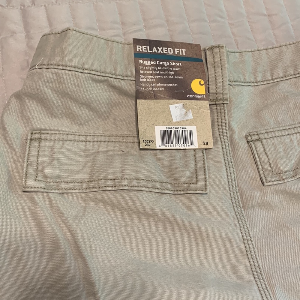 Men’s Carhartt rugged Cargo shorts size 29”x 11” - Picture 4 of 4